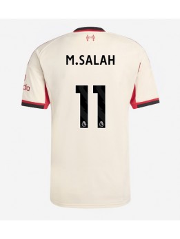 Billige Liverpool Mohamed Salah #11 Bortedrakt 2025-26 Kortermet